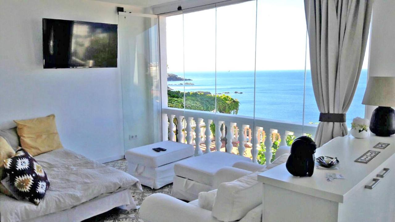 Breathtaking Costabrava Seaview Apartment 5M Beach - Casa Artevida Roses Ngoại thất bức ảnh